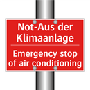Not-Aus der Klimaanlage - Emergency stop of air conditioning/.../