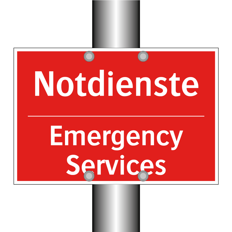 Notdienste - Emergency Services