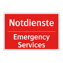 Notdienste - Emergency Services