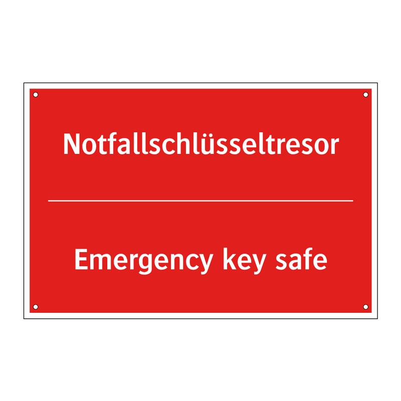 Notfallschlüsseltresor - Emergency key safe