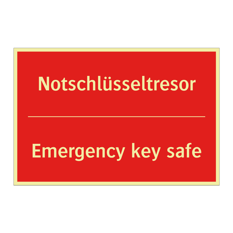 Notschlüsseltresor - Emergency key safe