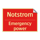 Notstrom - Emergency power