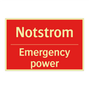 Notstrom - Emergency power