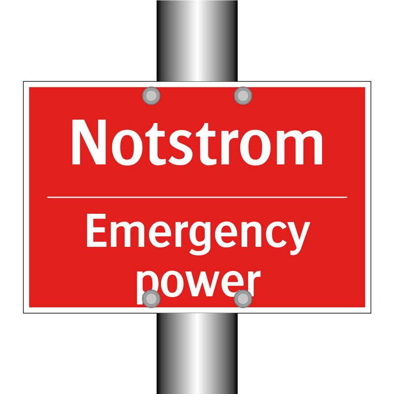 Notstrom - Emergency power