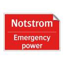 Notstrom - Emergency power