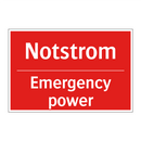 Notstrom - Emergency power