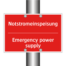 Notstromeinspeisung - Emergency power supply