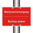 Notstromversorgung - Backup power