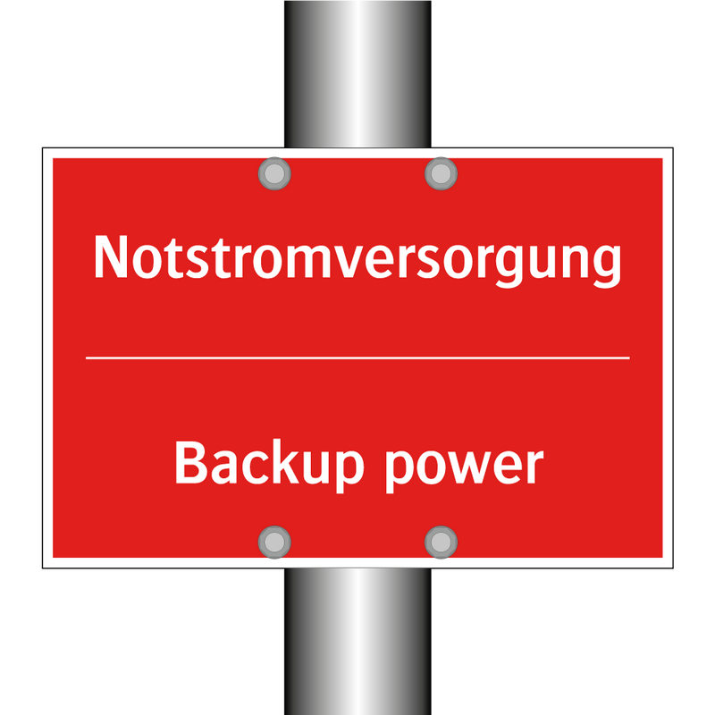 Notstromversorgung - Backup power