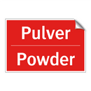 Pulver - Powder