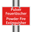 Pulver Feuerlöscher - Powder Fire Extinguisher