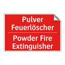 Pulver Feuerlöscher - Powder Fire Extinguisher