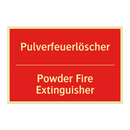 Pulverfeuerlöscher - Powder Fire Extinguisher