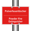 Pulverfeuerlöscher - Powder Fire Extinguisher