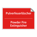 Pulverfeuerlöscher - Powder Fire Extinguisher