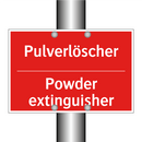 Pulverlöscher - Powder extinguisher
