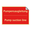 Pumpensaugleitung - Pump suction line