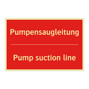 Pumpensaugleitung - Pump suction line