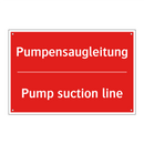 Pumpensaugleitung - Pump suction line