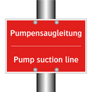 Pumpensaugleitung - Pump suction line