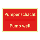 Pumpenschacht - Pump well