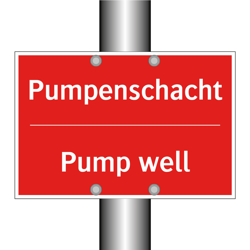 Pumpenschacht - Pump well