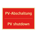 PV-Abschaltung - PV shutdown