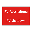 PV-Abschaltung - PV shutdown