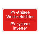 PV-Anlage Wechselrichter - PV system inverter