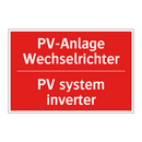 PV-Anlage Wechselrichter - PV system inverter