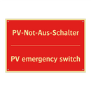 PV-Not-Aus-Schalter - PV emergency switch