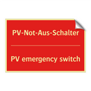 PV-Not-Aus-Schalter - PV emergency switch