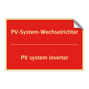 PV-System-Wechselrichter - PV system inverter