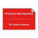PV-System-Wechselrichter - PV system inverter