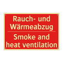 Rauch- und Wärmeabzug - Smoke and heat ventilation