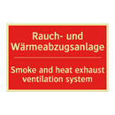 Rauch- und Wärmeabzugsanlage - Smoke and heat exhaust ventilation /.../