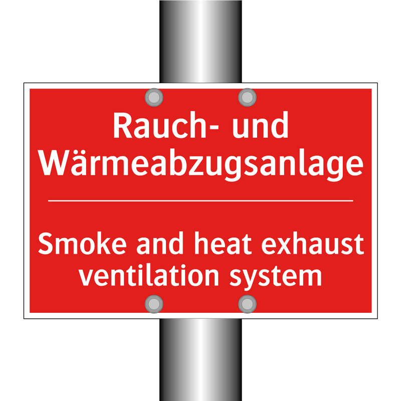 Rauch- und Wärmeabzugsanlage - Smoke and heat exhaust ventilation /.../