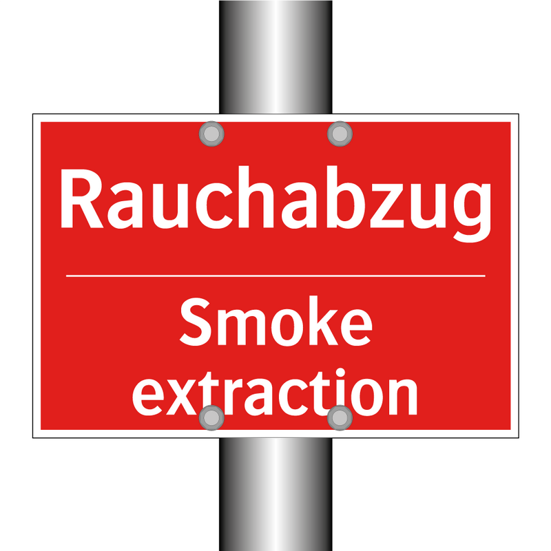 Rauchabzug - Smoke extraction