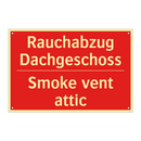 Rauchabzug Dachgeschoss - Smoke vent attic