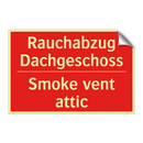 Rauchabzug Dachgeschoss - Smoke vent attic