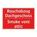 Rauchabzug Dachgeschoss - Smoke vent attic