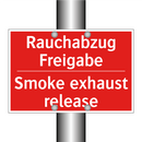 Rauchabzug Freigabe - Smoke exhaust release