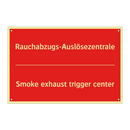 Rauchabzugs-Auslösezentrale - Smoke exhaust trigger center
