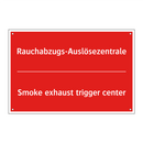 Rauchabzugs-Auslösezentrale - Smoke exhaust trigger center