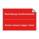 Rauchabzugs-Auslösezentrale - Smoke exhaust trigger center