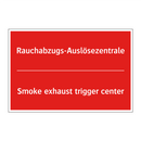 Rauchabzugs-Auslösezentrale - Smoke exhaust trigger center