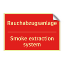 Rauchabzugsanlage - Smoke extraction system