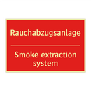 Rauchabzugsanlage - Smoke extraction system
