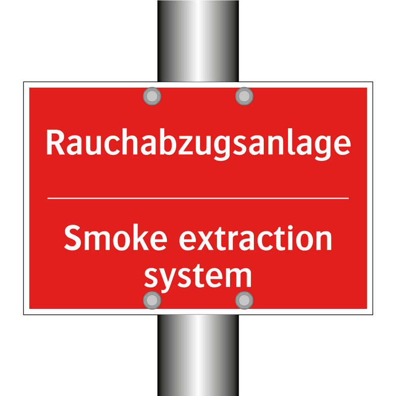 Rauchabzugsanlage - Smoke extraction system