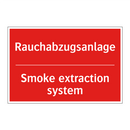 Rauchabzugsanlage - Smoke extraction system